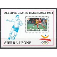 Sierra Leona - Hojas Yvert 192 ** Mnh  Deportes fútbol