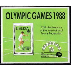 Liberia - Hojas Yvert 118 ** Mnh  Deportes tenis