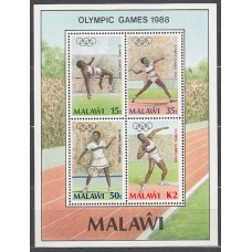 Malawi - Hojas Yvert 68 ** Mnh  Deportes