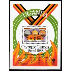 Uganda - Hojas Yvert 87 ** Mnh  Deportes