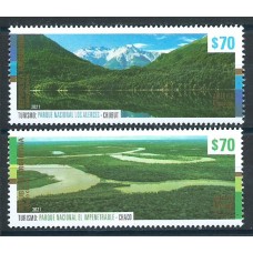 Argentina Correo 2021 Yvert 3245/6 ** Mnh Upaep Turismo