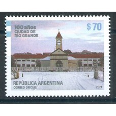 Argentina Correo 2021 Yvert 3249** Mnh 100 Años de Rio Grande