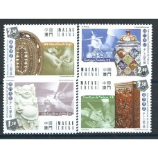 Macao Correo Yvert 1428/31 ** Mnh Artesania