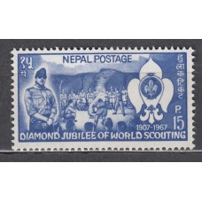 Nepal - Correo Yvert 196 * Mh Scoutismo