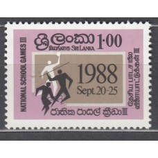 Sri-Lanka - Correo Yvert 847 ** Mnh  Deportes