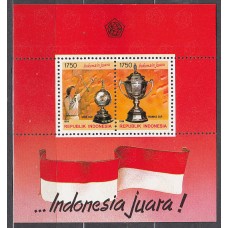 Indonesia - Hojas Yvert 90 ** Mnh  Deportes