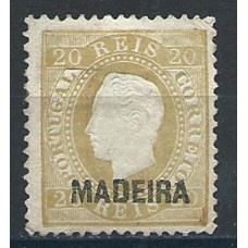 Madeira Correo Yvert 20 (*) Mng