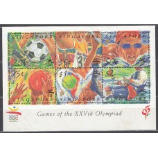 Singapur - Hojas Yvert 28 ** Mnh Olimpiadas de Barcelona