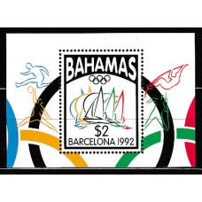 Bahamas - Hojas Yvert 65 ** Mnh  Olimpiadas Barcelona