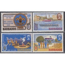 Barbados - Correo 1970 Yvert 300/3 * Mh  Scoutismo