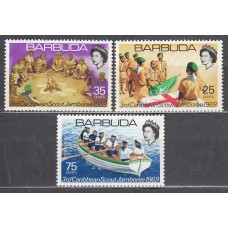 Barbuda - Correo Yvert 32/4 * Mh  Scoutismo