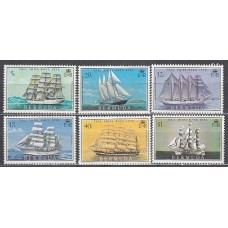 Bermudas - Correo Yvert 325/30 * Mh  Barcos