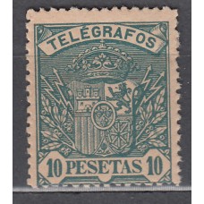 España Telégrafos 1901 Edifil 38 ** Mnh