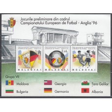 Moldavia - Hojas Yvert 7 ** Mnh  Deportes fútbol