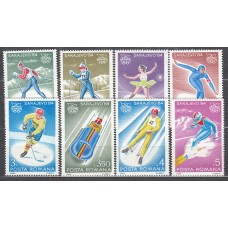 Rumania - Correo 1984 Yvert 3483/90 * Mh Deportes