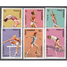 Rumania - Correo 1991 Yvert 3960/5 * Mh Deportes