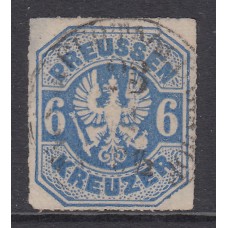 Estados Alemanes - Prusia Yvert 26 bonito usado