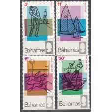 Bahamas - Correo 1968 Yvert 261/4 * Mh Deportes