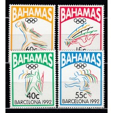 Bahamas - Correo 1992 Yvert 773/6 * Mh Olimpiadas de Barcelona