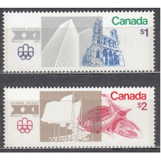Canada - Correo 1976 Yvert 598/9 * Mh Deportes. Juegos Olimpicos de Montreal
