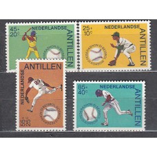 Antillas Holandesas Correo 1984 Yvert 707/10 * Mh Deportes