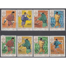 Bhutan - Correo Yvert 187/94 * Mh Olimpiadas de México