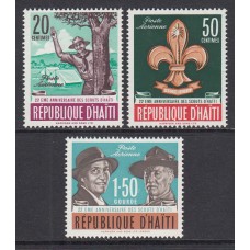 Haiti - Aereo Yvert 246/8 * Mh  Scoutismo