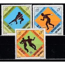 Mali - Correo Yvert 201/3 * Mh Deportes