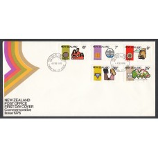 Australia Sobres Primer Dia FDC Yvert 654/658 - Conmemorativo 1976