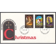 Australia Sobres Primer Dia FDC Yvert 801/803 - Navidad 1981