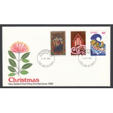 Australia Sobres Primer Dia FDC Yvert 822/824 - Navidad 1982