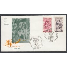 Italia Sobres Primer Dia FDC Yvert 807/808 - Roma 1960