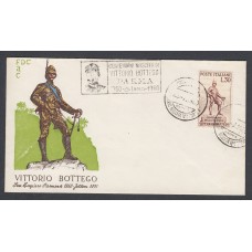 Italia Sobres Primer Dia FDC Yvert 821 - Vittorio Bottego Parma - 1960