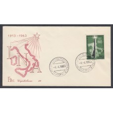 Italia Sobres Primer Dia FDC Yvert 887 - Roma 1963