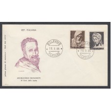 Italia Sobres Primer Dia FDC Yvert 903 y A 143 - Bolzano 1964