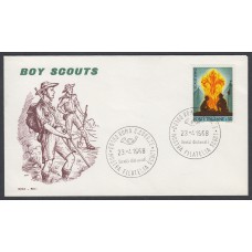 Italia Sobres Primer Dia FDC Yvert 1012 - Boy Scouts 1968