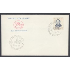 Italia Sobres Primer Dia FDC Yvert 1558 - Gabriele Rossetti 1983