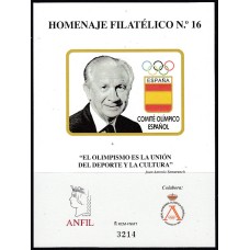 España II Centenario Homenajes Filatélicos Edifil 16