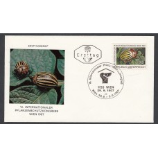 Austria Sobres Primer Dia FDC Yvert 1078 - Insectos 1967