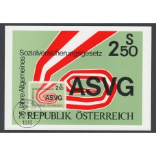Austria Tarjetas Máximas Yvert 1493 - ASVG 1981
