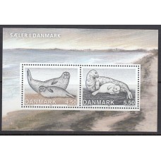 Dinamarca - Hojas Yvert 28 ** Mnh  Fauna focas