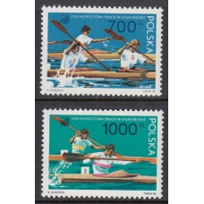 Polonia - Correo 1990 Yvert 3085/6 ** Mnh  Deportes