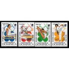 Dominica - Correo 1988 Yvert 999/1002 ** Mnh Olimpiadas de Seul