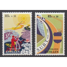 Antillas Holandesas Correo 1990 Yvert 873/4 ** Mnh