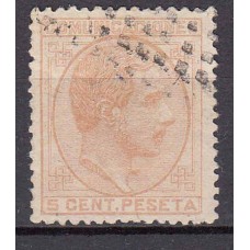 España Reinado Alfonso XII 1878 Edifil 191 usado Bonito
