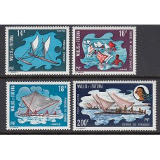 Wallis y Futuna - Correo Yvert 182/4+A.43 * Mh Barcos
