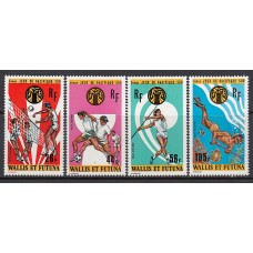 Wallis y Futuna - Aereo Yvert 63/6 * Mh Deportes