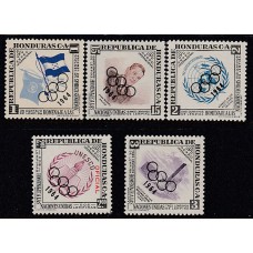 Honduras - Aereo 1964 Yvert 307/11 * Mh Olimpiadas de Tokio