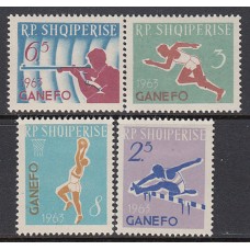 Albania Correo 1964 Yvert 663/6 * Mh Deoprtes