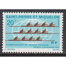 San Pierre y Miquelon - Correo Yvert 405 * Mh Deportes